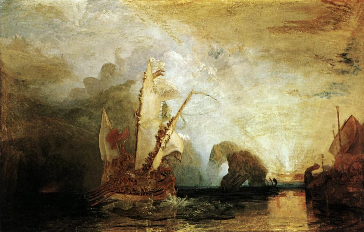 Ulisse che deride Polifemo, 1848 - National Gallery, Londra